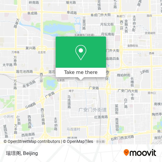 瑞璟阁 map