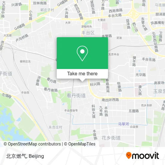 北京燃气 map