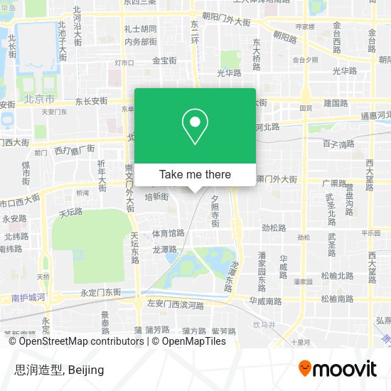 思润造型 map