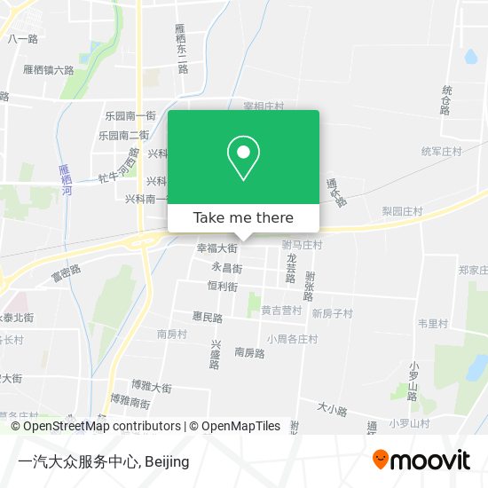 一汽大众服务中心 map