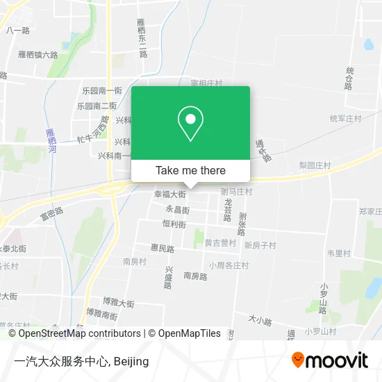 一汽大众服务中心 map