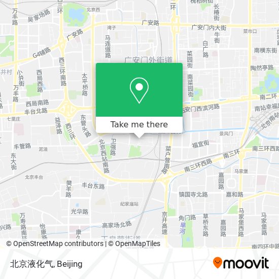 北京液化气 map