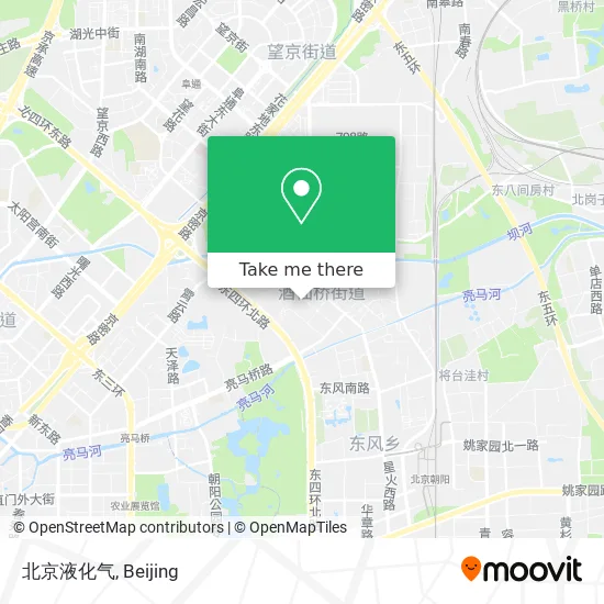 北京液化气 map