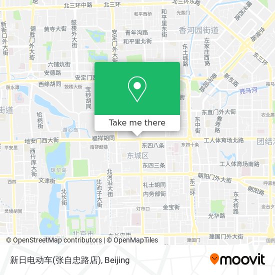 新日电动车(张自忠路店) map