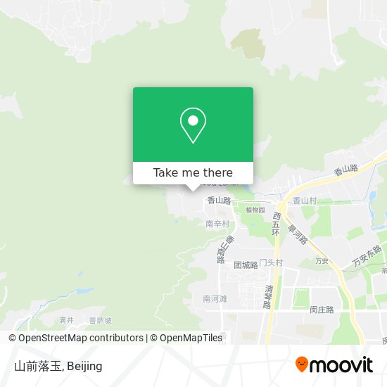 山前落玉 map