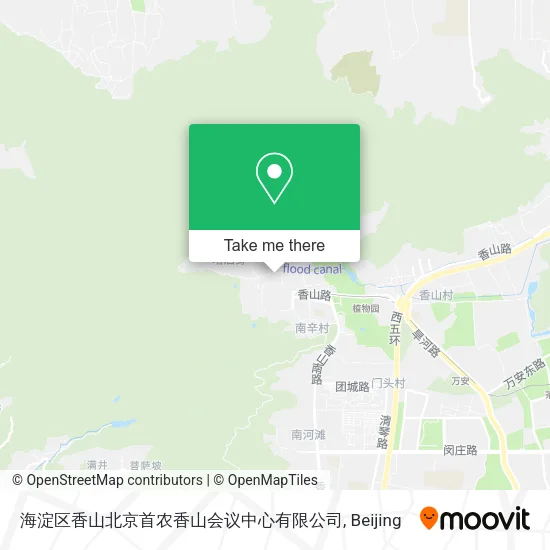 海淀区香山北京首农香山会议中心有限公司 map
