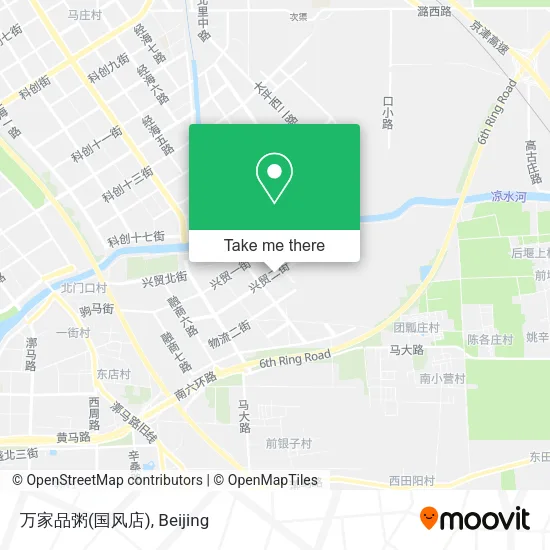 万家品粥(国风店) map