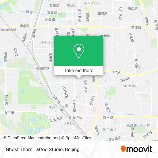 How To Get To 鬼刺纹身工作室in 兴丰街道by Metro Or Bus