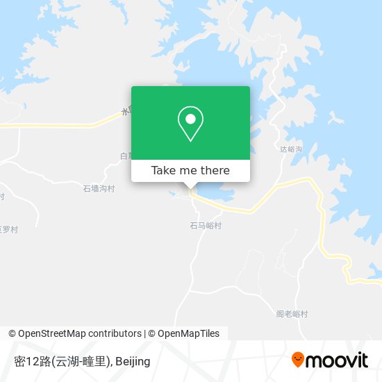 密12路(云湖-疃里) map