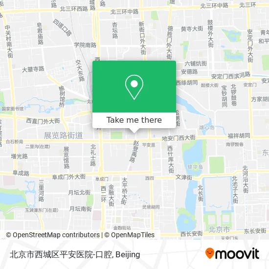 北京市西城区平安医院-口腔 map