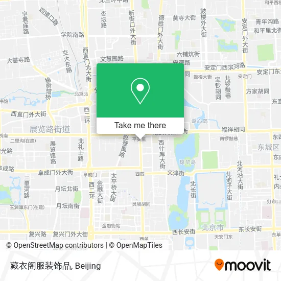 藏衣阁服装饰品 map