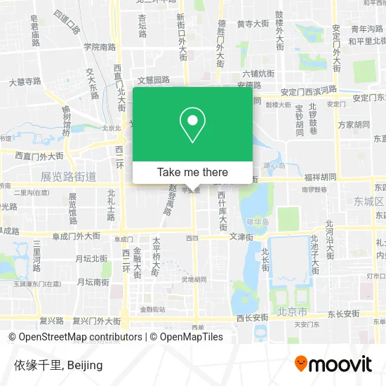 依缘千里 map