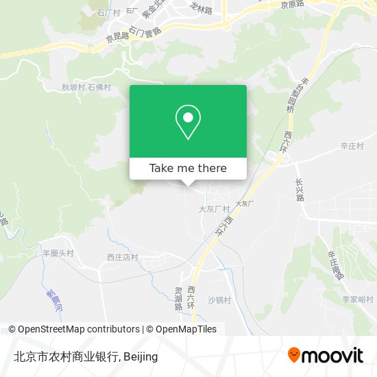 北京市农村商业银行 map