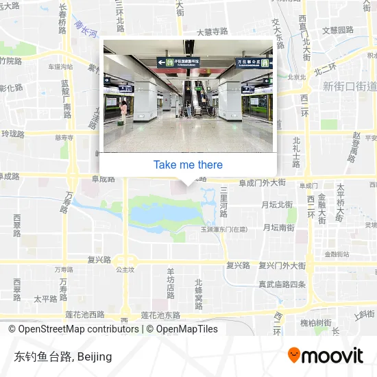 东钓鱼台路 map