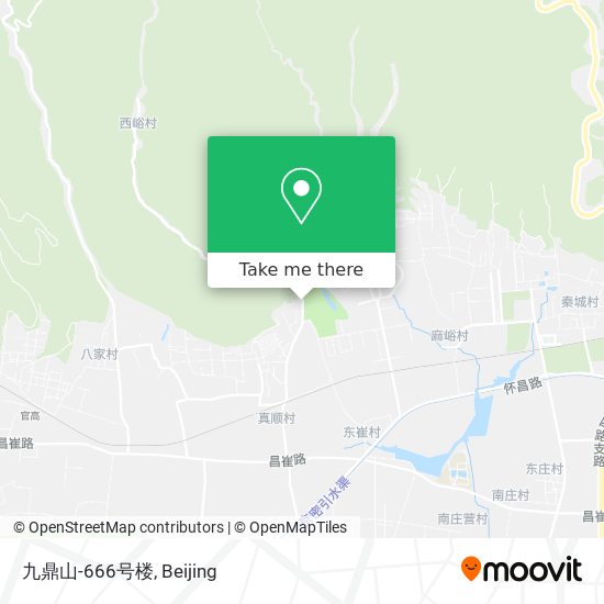 九鼎山-666号楼 map