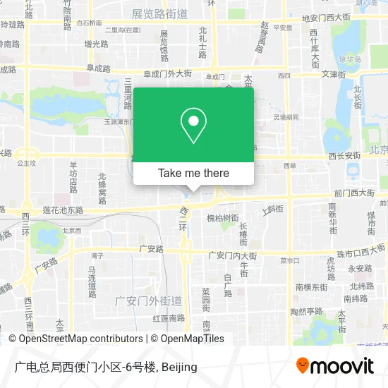 广电总局西便门小区-6号楼 map
