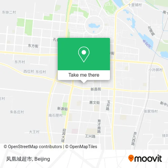 凤凰城超市 map