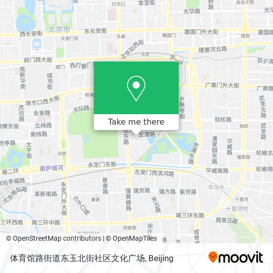 体育馆路街道东玉北街社区文化广场 map