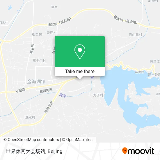 世界休闲大会场馆 map