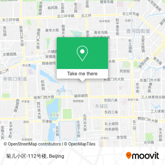 菊儿小区-112号楼 map