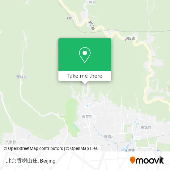 北京香榭山庄 map