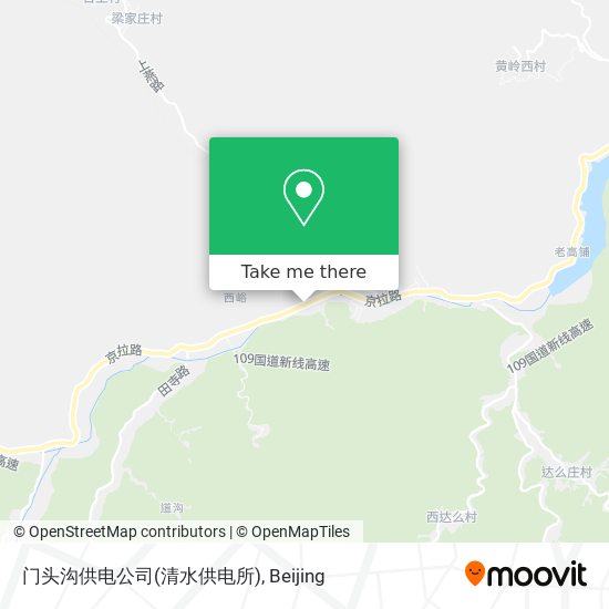 门头沟供电公司(清水供电所) map