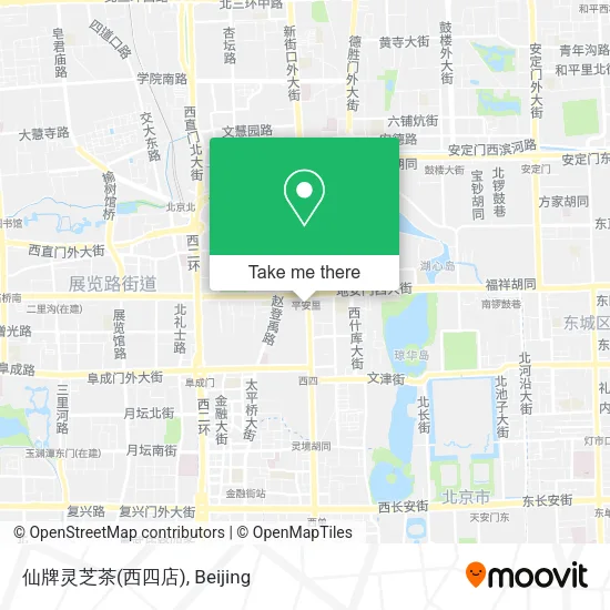 仙牌灵芝茶(西四店) map