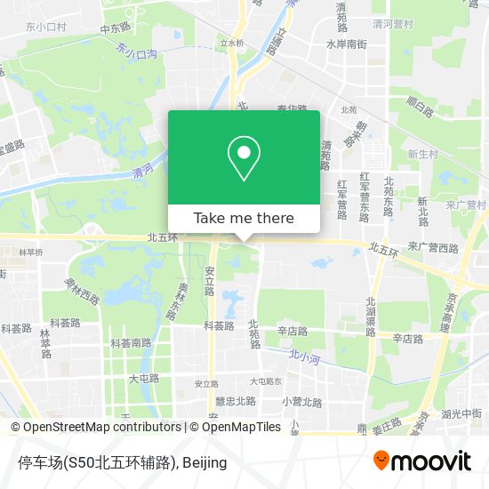 停车场(S50北五环辅路) map