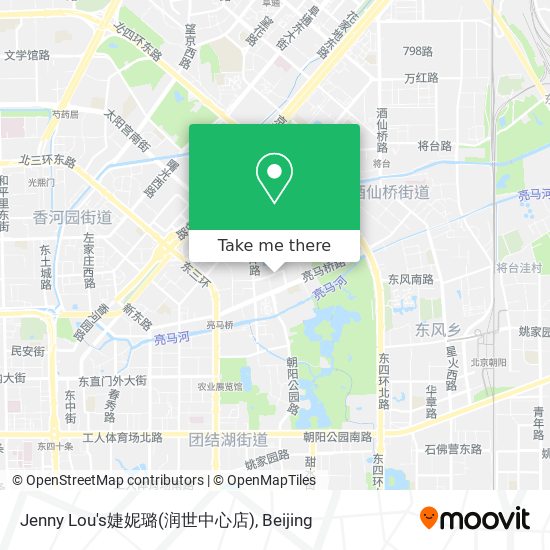 Jenny Lou's婕妮璐(润世中心店) map