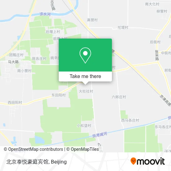 北京泰悦豪庭宾馆 map