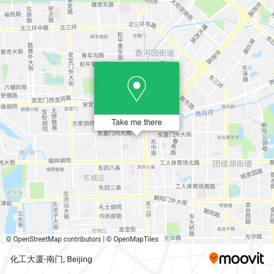 化工大厦-南门 map