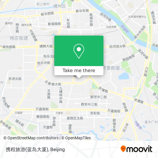 携程旅游(蓝岛大厦) map