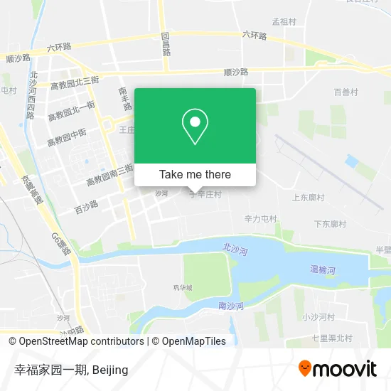 幸福家园一期 map
