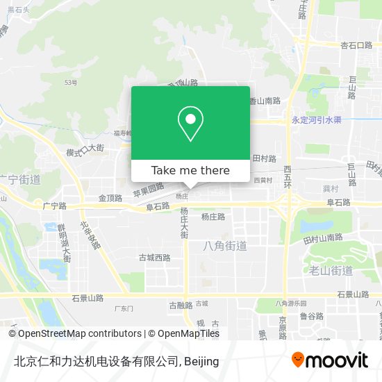 北京仁和力达机电设备有限公司 map
