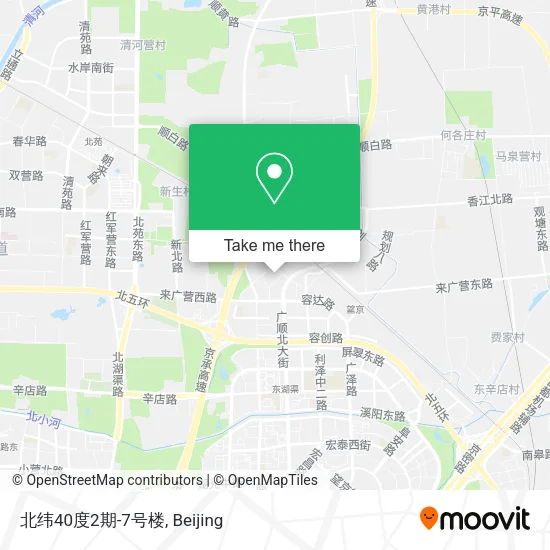 北纬40度2期-7号楼 map