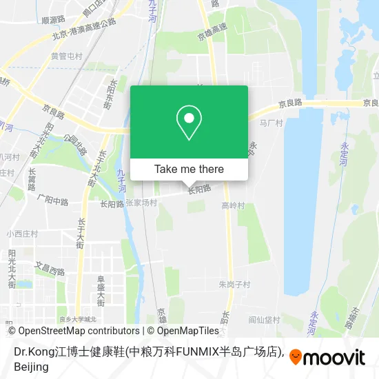 Dr.Kong江博士健康鞋(中粮万科FUNMIX半岛广场店) map