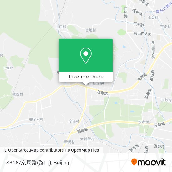 S318/京周路(路口) map