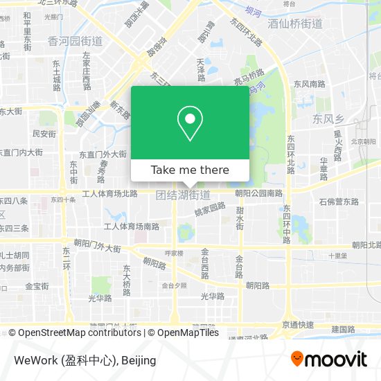 WeWork (盈科中心) map