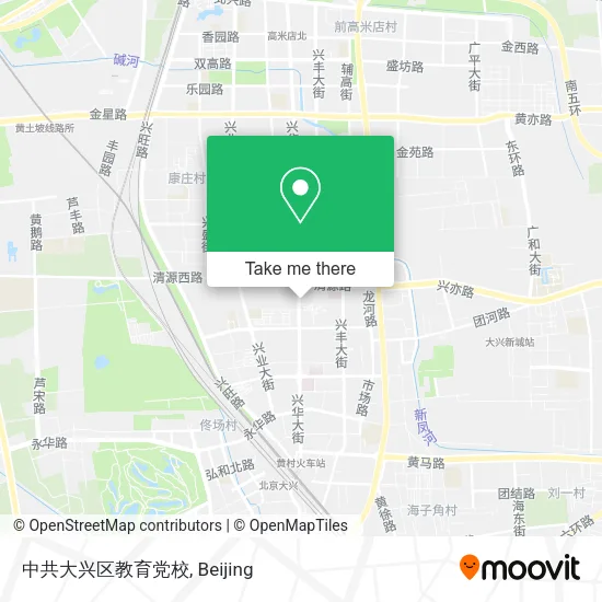 中共大兴区教育党校 map