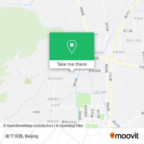 南下河路 map
