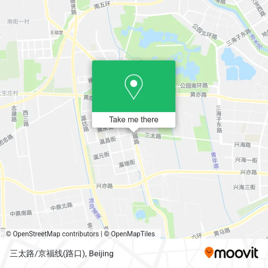 三太路/京福线(路口) map