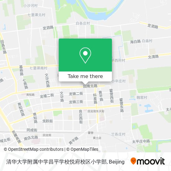 清华大学附属中学昌平学校悦府校区小学部 map