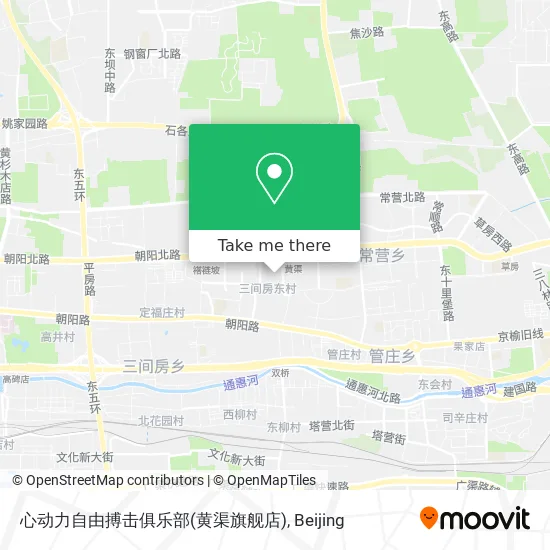 心动力自由搏击俱乐部(黄渠旗舰店) map