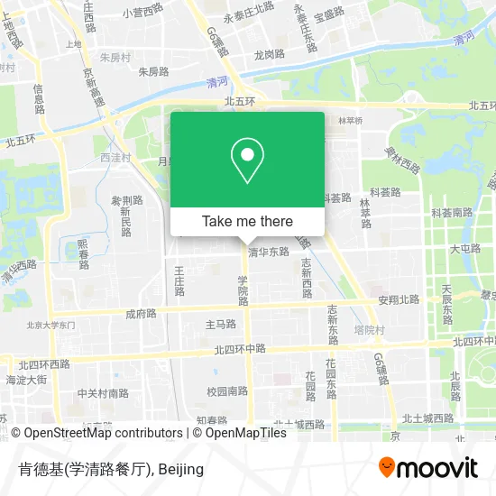 肯德基(学清路餐厅) map