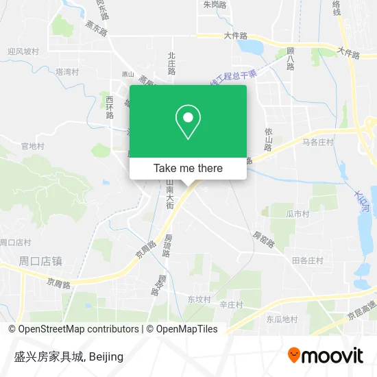 盛兴房家具城 map