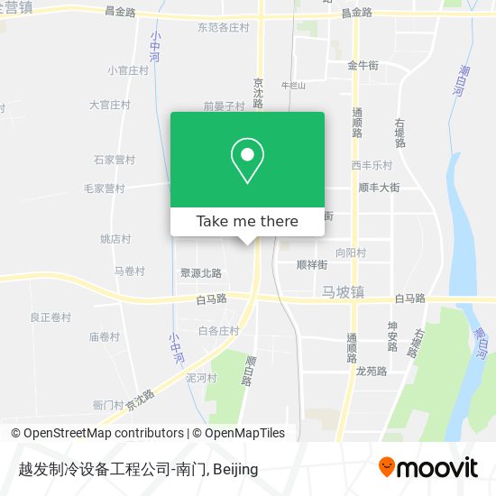 越发制冷设备工程公司-南门 map