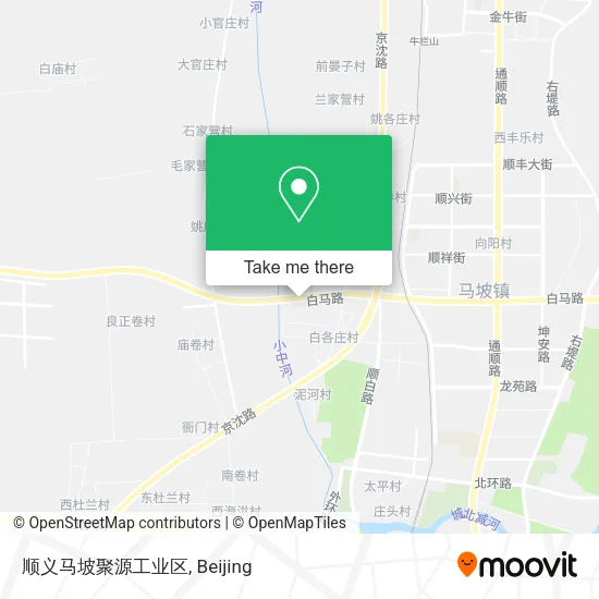 顺义马坡聚源工业区 map