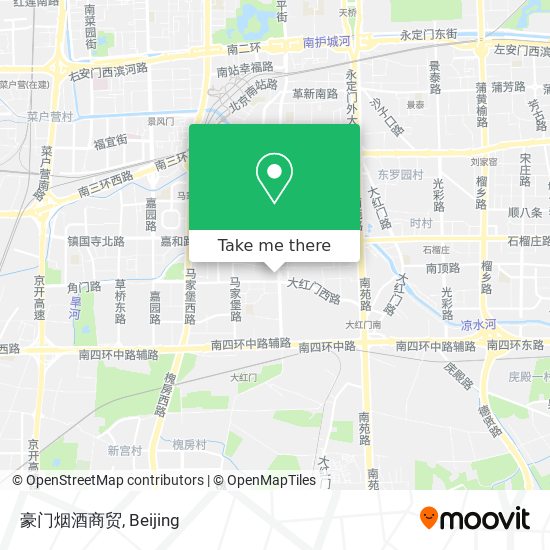豪门烟酒商贸 map
