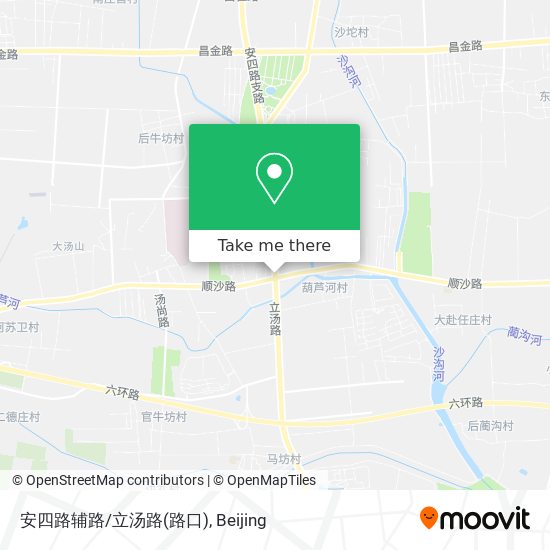 安四路辅路/立汤路(路口) map