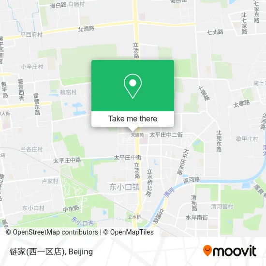 链家(西一区店) map